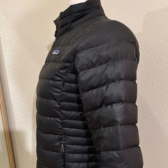 Patagonia Black Quilted Jacket nano puffer size women’s small - Picture 6 of 9